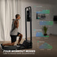 Multifunctional Smith Machine Home Gym Power Cage, Portable Full Body Strength Training