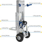 Electric Material Lift Stacker and Motorized Hand Trucks - 375 lbs Capacity & 32.3" Max Lift Height of Loading Plate