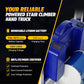 ZW7200GC Electric Stair Climbing Hand Trucks, 440LBS Capacity Heavy Duty with Brakes & Foldable Handle & Solid Tyres