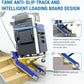 CT310 Electric Crawler Stair Climbing Dolly-684 LBS Load Capacity, with Anti-Slip Crawler Design for Heavy Duty Material Handling